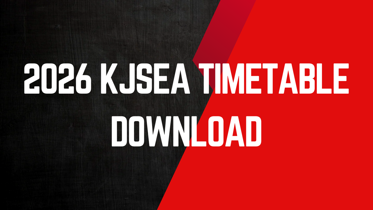 2026 kjsea timetable download