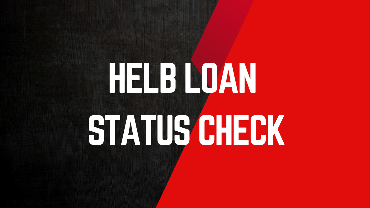 helb loan status check