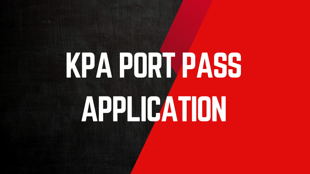 kpa port pass application