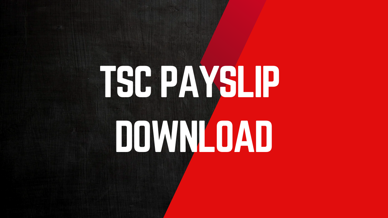 tsc payslip download