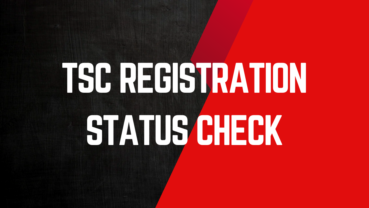 tsc registration status check