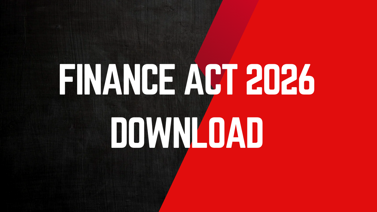 Finance Act 2026 Download