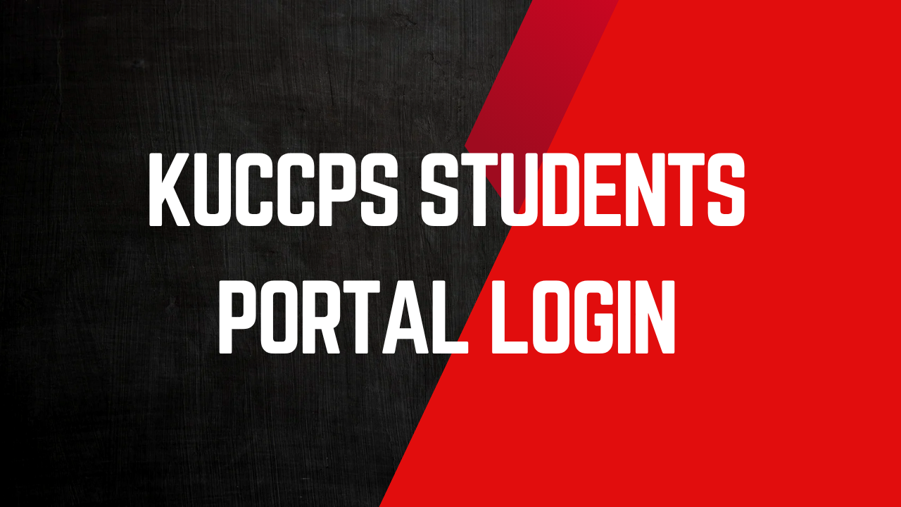 KUCCPS Students Portal Login