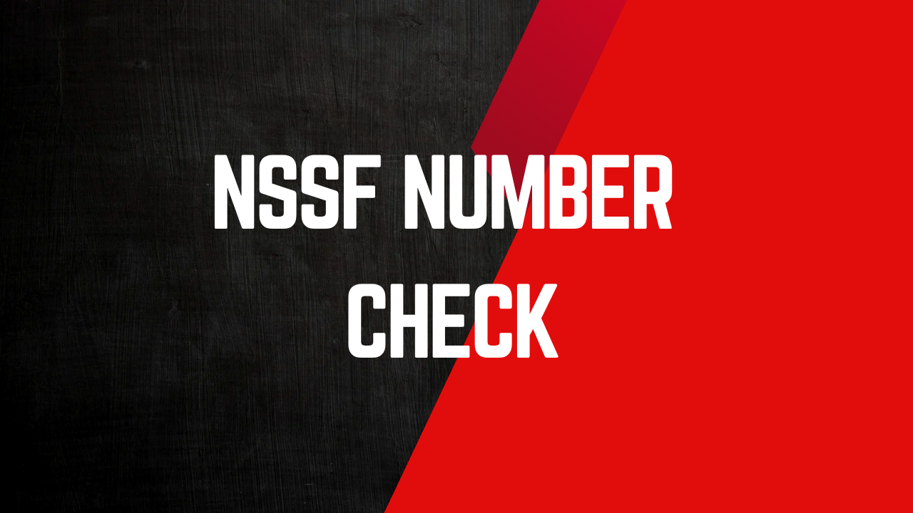 NSSF Number Check