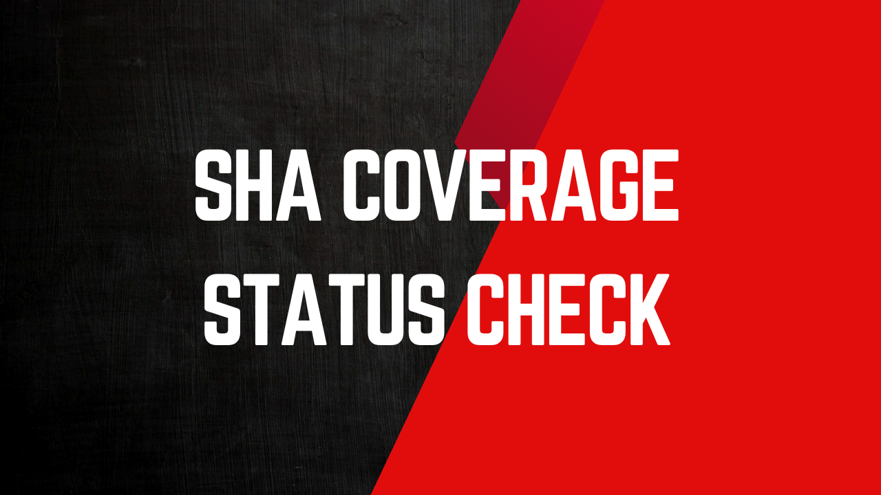 SHA Coverage Status Check