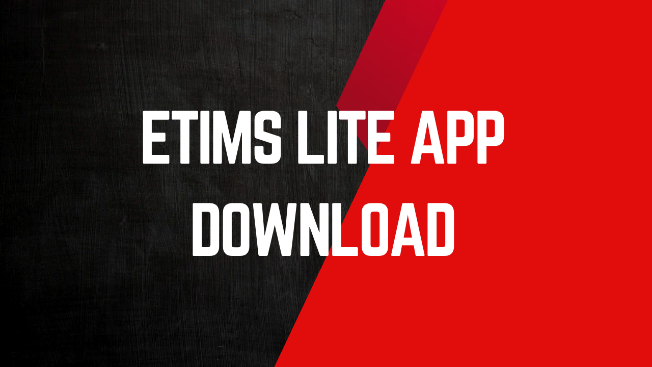 eTIMS Lite App Download