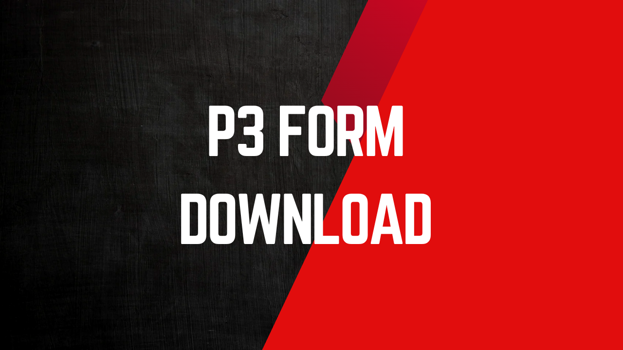 p3 form download